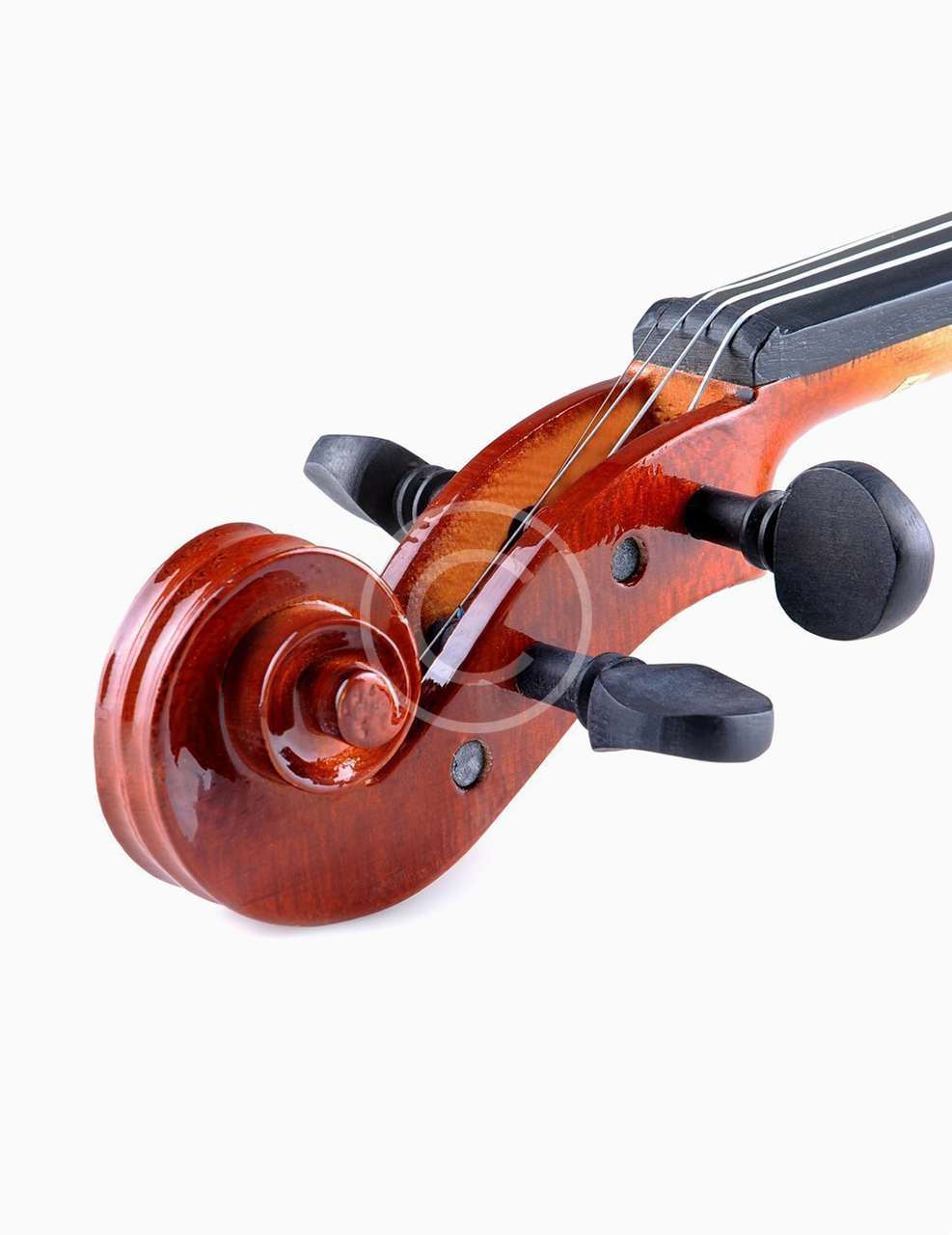 Handcrafted Wood Acoustic Violin - Image 5